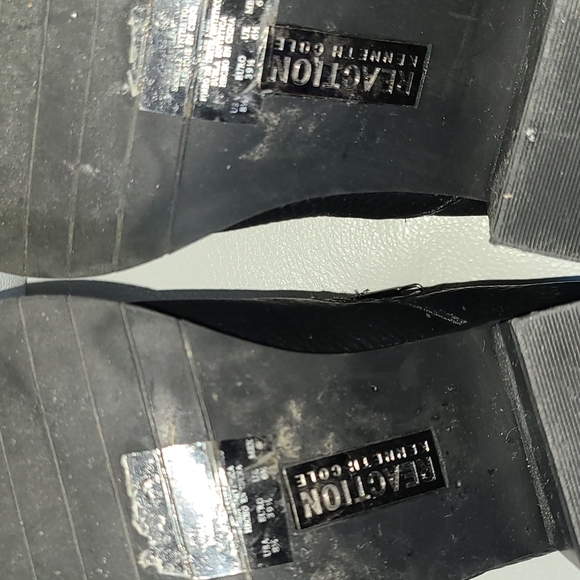 Reaction Kenneth Cole black leather booties - Picture 6 of 10